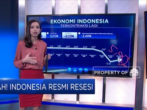 Sah! Indonesia Resmi Resesi