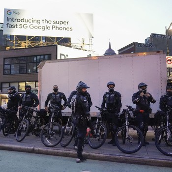 AS Rusuh Pilpres, Polisi New York Tangkap Pelaku Pakai Sepeda