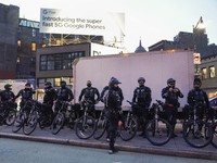 AS Rusuh Pilpres, Polisi New York Tangkap Pelaku Pakai Sepeda