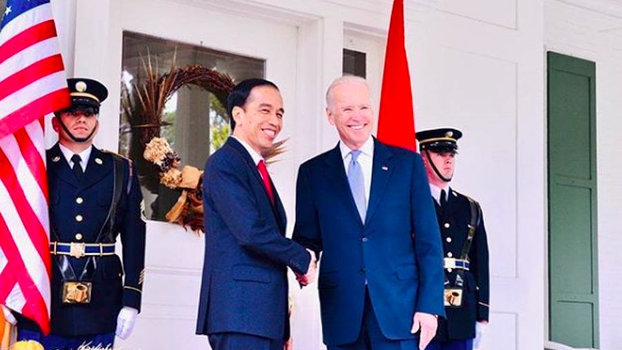Jokowi dan Biden, Instagram @jokowi