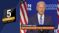 IKK Oktober Melempem Hingga Milyader Dibalik Kemenangan Biden