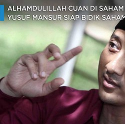 Cuan Gede di BRIS, Yusuf Mansur Siap Bidik Saham-saham Ini
