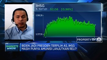 Biden Effect, IHSG Lanjutkan Reli