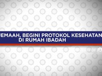 Para Jemaah, Begini Protokol Kesehatan Di Rumah Ibadah
