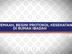 Para Jemaah, Begini Protokol Kesehatan Di Rumah Ibadah