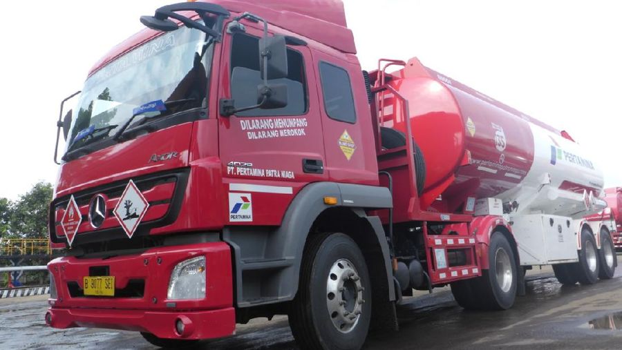 Fuel Terminal Maos Perdana Salurkan Pertamax Turbo (Dok. Pertamina)