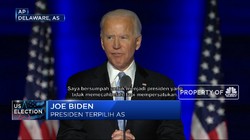 Ini Pidato Kemenangan Joe Biden dan Kamala Harris