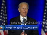 Momentum Biden Taklukan Trump