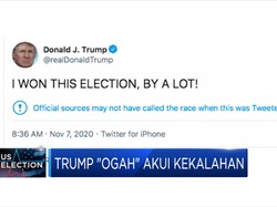 Trump Masih "Ogah" Akui Kekalahan