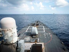 Awas Panas! 2 Kapal Perang AS Transit di Taiwan, China Ngomel