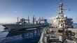 USS Russell Berlayar di Laut China Selatan
