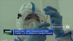 Brasil Setop Uji Klinis Vaksin Covid-19 Sinovac