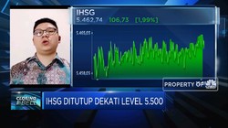 Ditutup Menguat Hampir 2%, IHSG Semakin Dekati Level 5.500