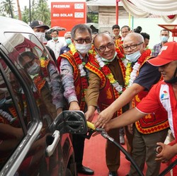 Pada Hari Pahlawan, Pertamina Resmikan 3 SPBU BBM Satu Harga