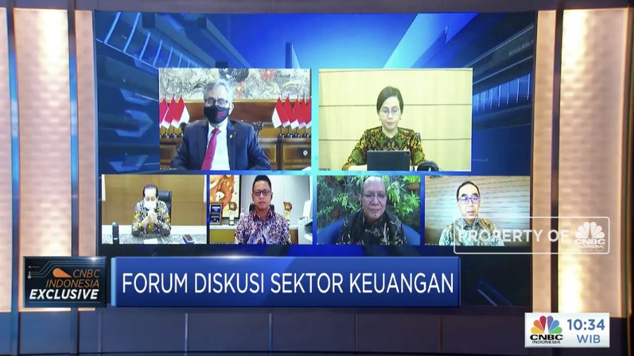 Forum Diskusi Sektor Finansial denganl tema 