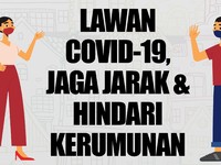 Jaga Jarak adalah Kunci Cegah Penularan Covid-19