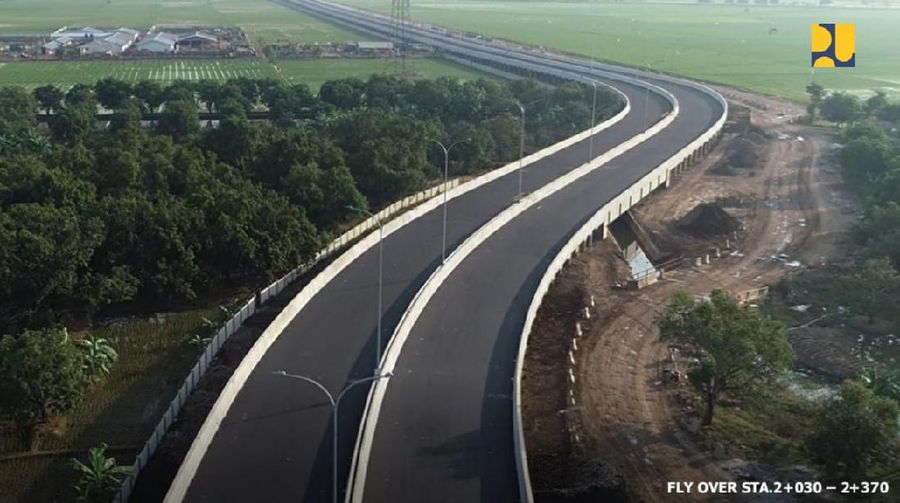 Pelabuhan Internasional Patimban Subang Jawa Barat. (Dok. Dirjen Perhubungan Laut Kemenhub)