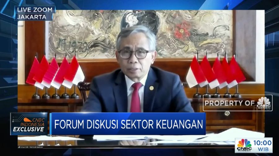 Ketua Dewan Komisioner Otoritas Jasa Keuangan Wimboh Santoso