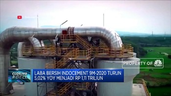 Laba Bersih Indocement 9M-2020 Turun 5,02% (YOY)