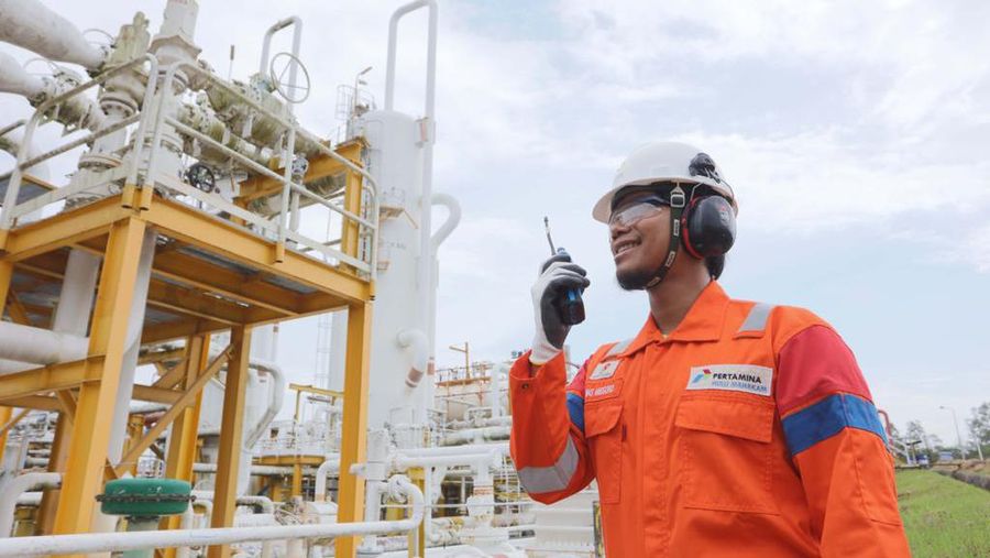 Produksi gas WK Mahakam (Dok. Pertamina Hulu Mahakam (PHM))