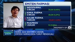 Sentimen Vaksin Pfizer, Katalis Tambahan Bagi Emiten Farmasi