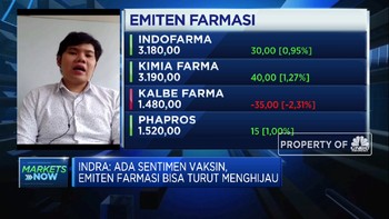 Sentimen Vaksin Pfizer, Katalis Tambahan Bagi Emiten Farmasi