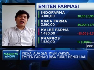 Sentimen Vaksin Pfizer, Katalis Tambahan Bagi Emiten Farmasi