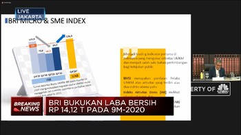 BRI Raup Laba Bersih Rp 14,12 Triliun Sepanjang 9M-2020