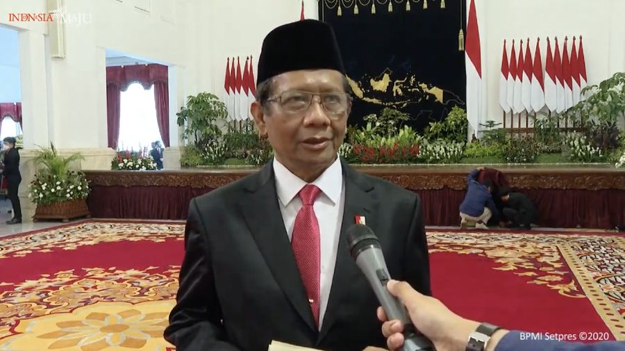Keterangan Pers Menkopolhukam, Mahfud MD (Tangkapan Layar Youtube Sekretariat Presiden)
