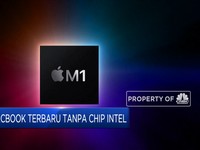 M1, Macbook Terbaru Tanpa Chip Intel