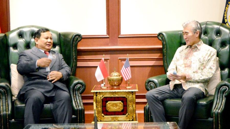 Menhan RI Terima Kunjungan Kehormatan Dubes AS (Dok. Humas Kemhan)