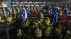 Produksi Stagnan, Impor LPG RI Terus Meroket Hingga 2024