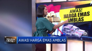 Awas! Harga Emas Amblas