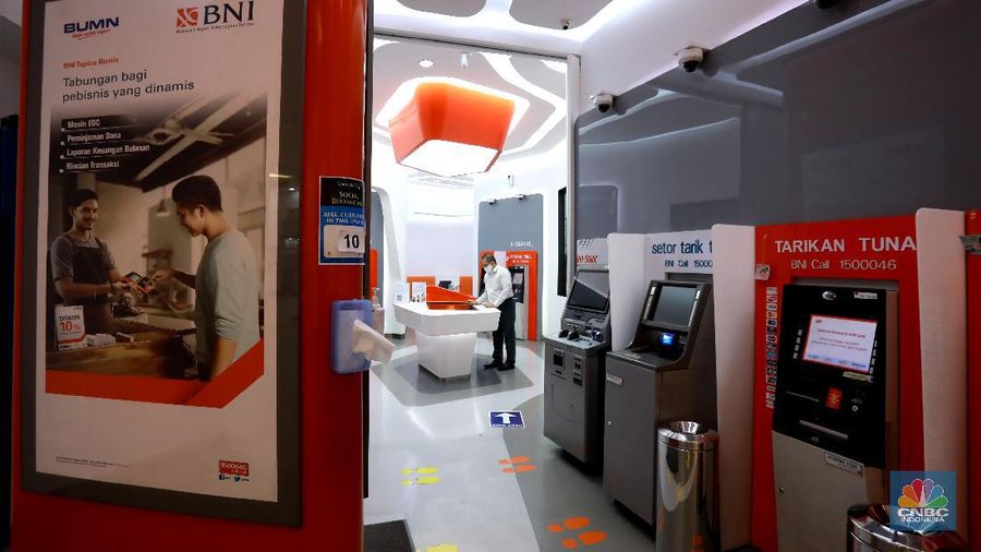 Ilustrasi Digital Branch BNI (CNBC Indonesia/ Tri Susilo)