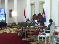 Jokowi Pamer Resep RI Lalui Pandemi Corona di KTT ASEAN-China