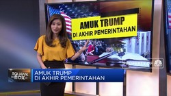 Amuk dan Kontroversi Trump di Akhir Pemerintahannya