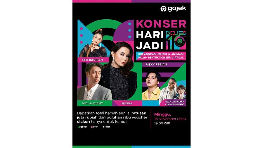 Konser Hari Jadi Gojek