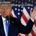 Ada Militer China, Trump Larang Investasi di 31 Perusahaan