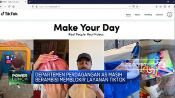 TikTok Lega, Blokir di AS Ditunda