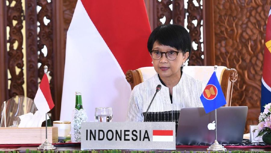 Keterangan Menteri Luar Negeri, Retno Marsudi di Istana Kepresidenan Bogor, 14 November 2020. (Foto: Muchlis Jr - Biro Pers Sekretariat Presiden)