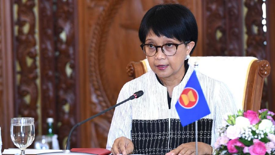 Keterangan Menteri Luar Negeri, Retno Marsudi di Istana Kepresidenan Bogor, 14 November 2020. (Foto: Muchlis Jr - Biro Pers Sekretariat Presiden)