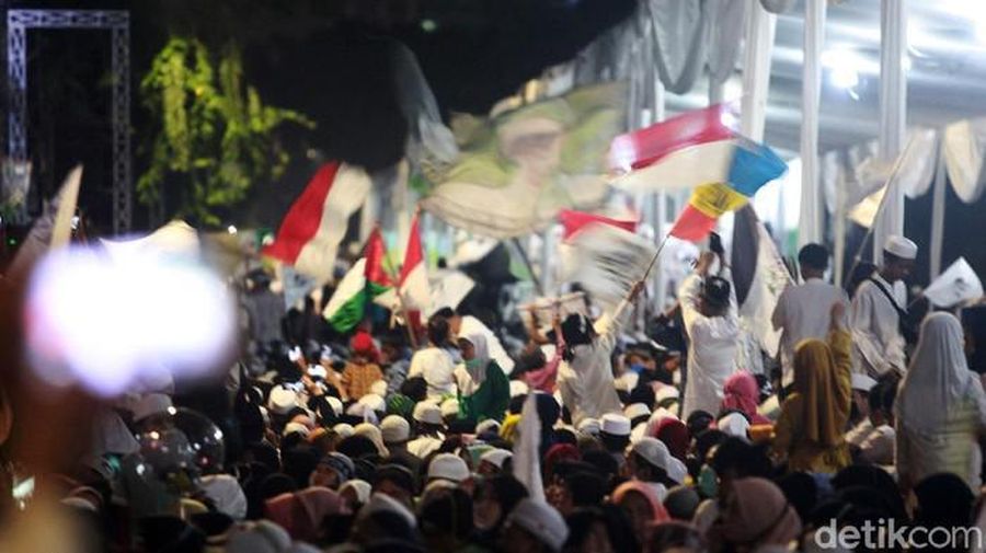 Pernikahan Putri Habib Rizieq (Ari Saputra/Detikcom)