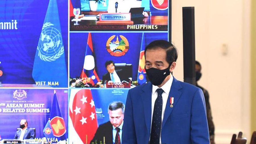 Presiden Jokowi Hadiri KTT ASEAN-PBB dan KTT RCEP (Lukas - Biro Pers Sekretariat Presiden)