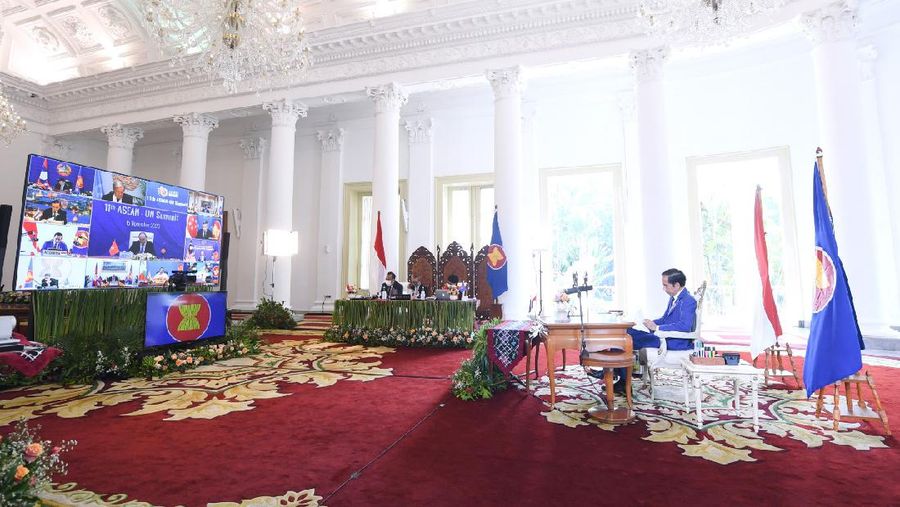 Presiden: PBB Harus Berperan Penuhi Akses Terhadap Obat-Obatan dan Vaksin bagi Semua. (Lukas - Biro Pers Sekretariat Presiden)