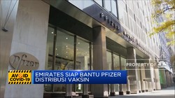 Emirates Airlines Siap Bantu Pfizer Distribusikan Vaksin