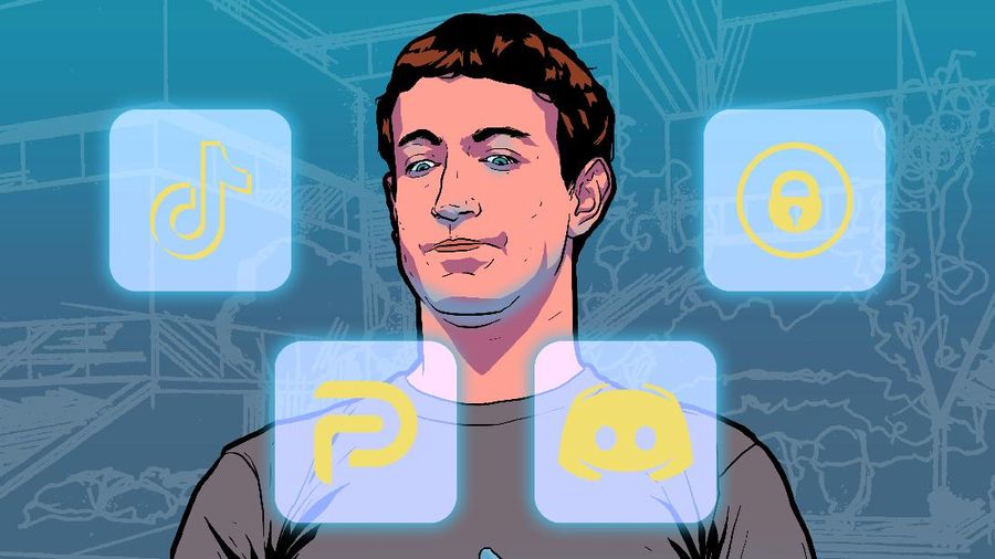 Infografis: Penantang Baru Facebook, Akankah Dicaplok Mark Zuckerberg?