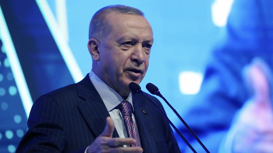 Recep Tayyip Erdogan. AP/