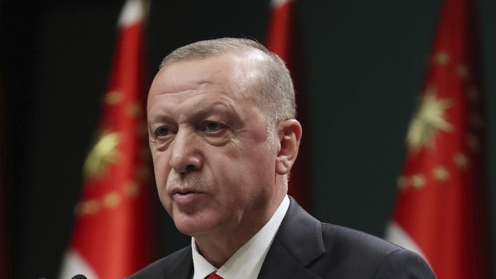Recep Tayyip Erdogan. AP/