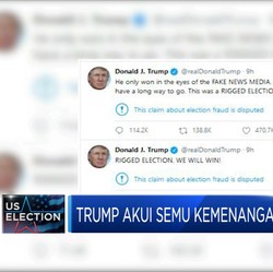 Trump Akui Semu Kemenangan Biden