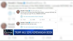 Trump Akui Semu Kemenangan Biden